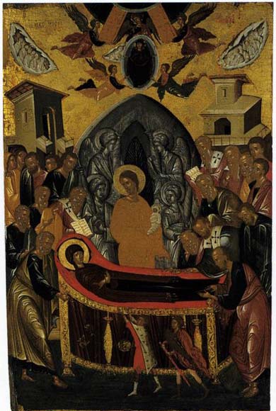 Andreas Ritzos The Dormition of the Virgin